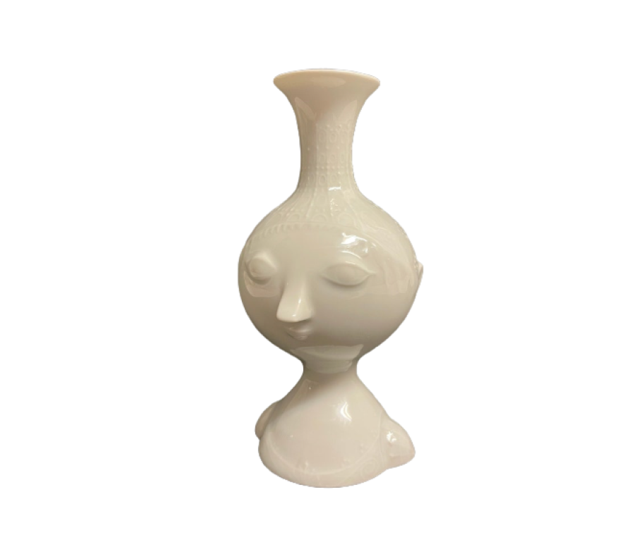 Bjorn Wiinblad - Studio Linie Porcelain Candlestick Busts — The